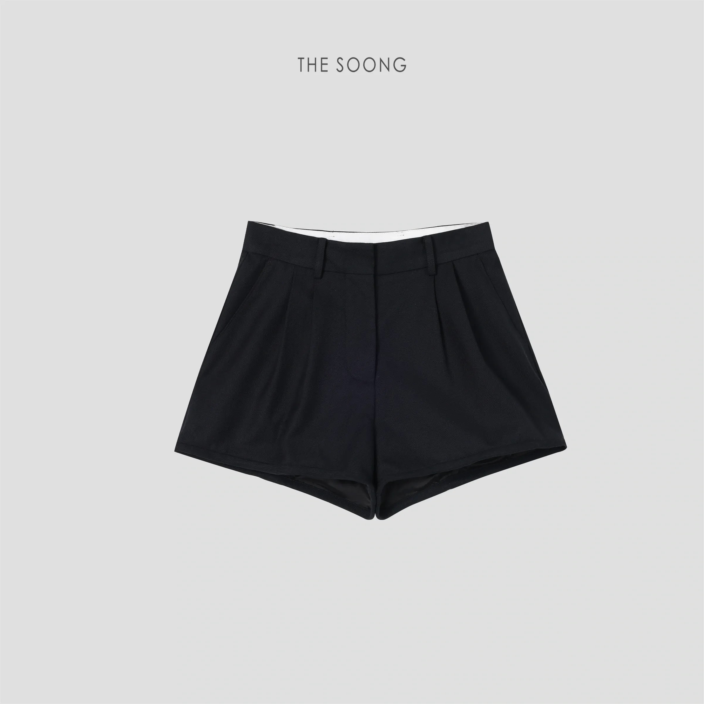 THESOONG “Twist” Wool-Blend Tailored Mid-Rise Shorts - 9181